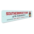 thumbnail image 3 of Southernmost Point Key West Novelty Decor, Metal Wall Sign - 4x18 Inches, 3 of 4