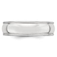 thumbnail image 3 of 14k White Gold 6mm Milgrain Band - Size 10.5, 3 of 3