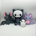 thumbnail image 2 of Nueva serie de Halloween Mini fantasma de peluche Mini fantasma lindo muñeco de peluche de 28 cm, 2 of 2