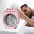 thumbnail image 3 of Abbracc Conditioner Cooling Fan Desk Humidifier Home Office Pink, 3 of 8