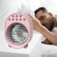 thumbnail image 3 of Aire acondicionado, enfriador, ventilador personal, humidificador de escritorio, purificador, oficina Rosa, 3 of 8