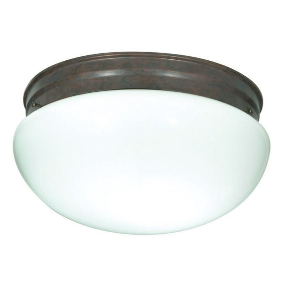 SF76/604-Nuvo Lighting-Two Light Large Flush Mount-12 Inches Wide by 6 Inches High