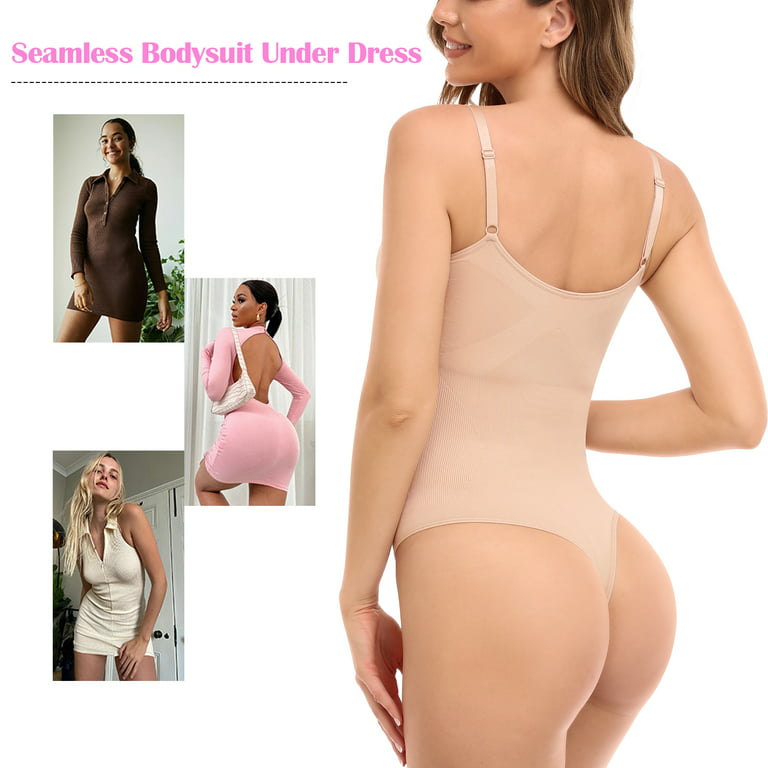 Women's Shapewear Tank Bodysuit Tummy Control Body Shaper Leotard Firm  Control Body Briefer