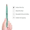 thumbnail image 4 of Amdohai Fountain Pen with Ink Cartridge Morandi Metal Pen Case Iridium Pen Tip Appearance 0.38mm Nib Smooth Flow for Note Taking Drawing Calligraphy Art, 4 of 8
