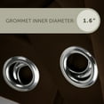 thumbnail image 3 of Premium Soft Touch Curtain Panel - 120" x 108" 1 Panel - Chocolate, 3 of 4