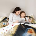 thumbnail image 4 of Erosebridal Cute Birds Flower Twin Comforter Sets,Happy Easter Colorful Easter Eggs Bedding Set For Kids Reversible 2-Piece, 4 of 7