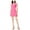 Pink - petuniapink, variant on maison Jules Womens Illusion Shift Dress, Red, XX-Small