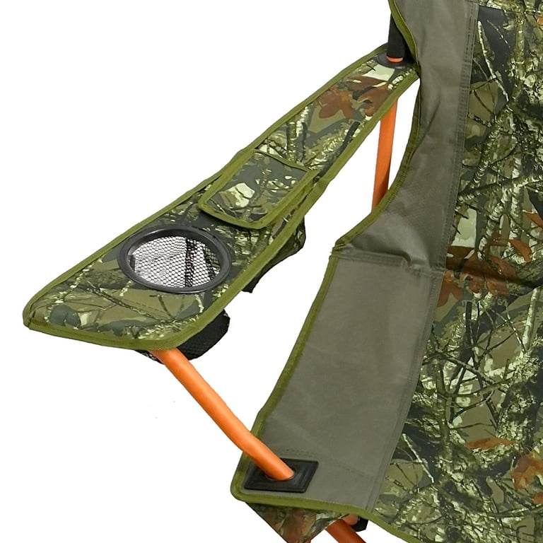 Ozark Trail Oversize Quad Folding Camp Chair Camo Walmart