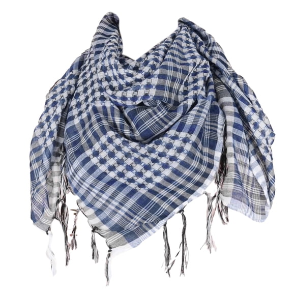 lixuesong Muslims Arab Scarf Shemagh Head Scarf Ethnic Arabian DubaiSaudi Neckwrap Breathable Desert Headwrap Keffiyeh Hijab Scarf