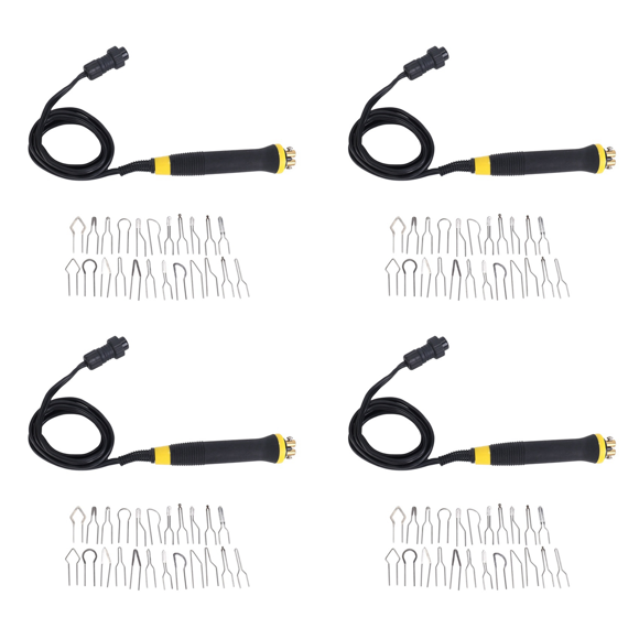 4/Pcs Electrocautery Pen Pyrography Machine Handle Solder Tip 92/Pcs for Gourd,Plank,Leather,Bark