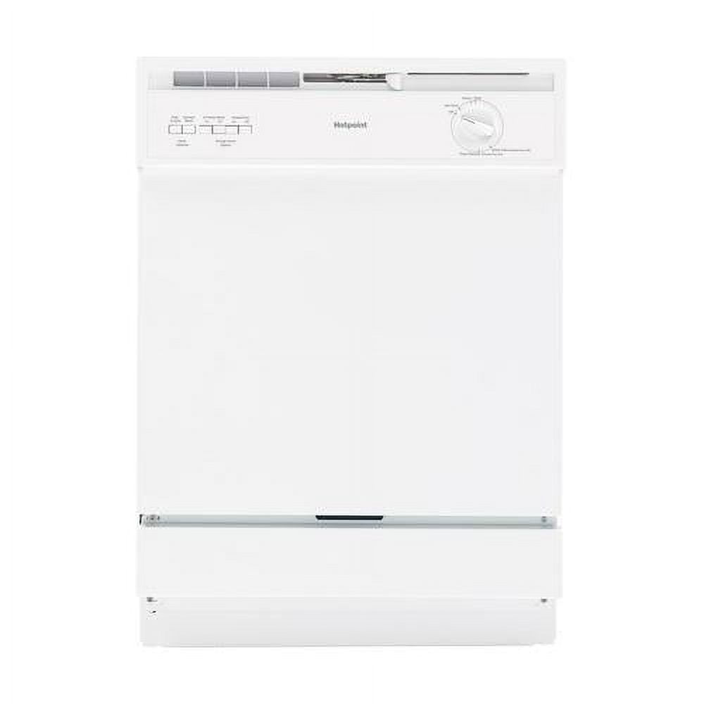 Hotpoint Hda3600Hww Hotpoint Built-In 24-Inch Dishwasher White