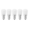 thumbnail image 1 of Bombilla Para Refrigerador, Bombilla Para Lámpara De Refrigerador, 120 V, Bajo Consumo De Energía, Versátil, Antideslumbrante, Ahorro De Energía, 5 Piezas, Salida De Calor Cero, 1 of 7