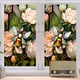thumbnail image 1 of Pegatinas Estáticas para Ventanas de Abejas Florales, Película para Ventanas de Vidrieras Que Bloquea el Sol Extraíble No Adhesiva, 1 of 7