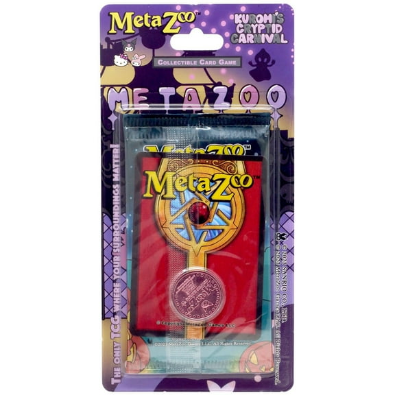 MetaZoo x Hello Kitty Trading Card Game Kuromi's Cryptid Carnival Booster Pack (12 Cards)
