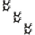 thumbnail image 1 of QUTETN Disc Brake Modification Bracket 6 Pcs Bike Components Conversion Brakes Riding Carbon Steel, 1 of 6