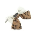 thumbnail image 4 of Unique Bargains 1 Pc Lace Ditsy Floral Hair Clips for Home Khaki, 4 of 5
