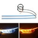thumbnail image 1 of 2pcs 12V Led DRL Luces De Circulación Diurna Señal De Giro Tira De Luz Del Coche Accesorios De Freno Laterales Faros Delanteros Para Auto, 1 of 4