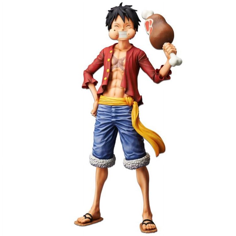 One Piece Monkey.D.Luffy Grandista nero Figure, Banpresto