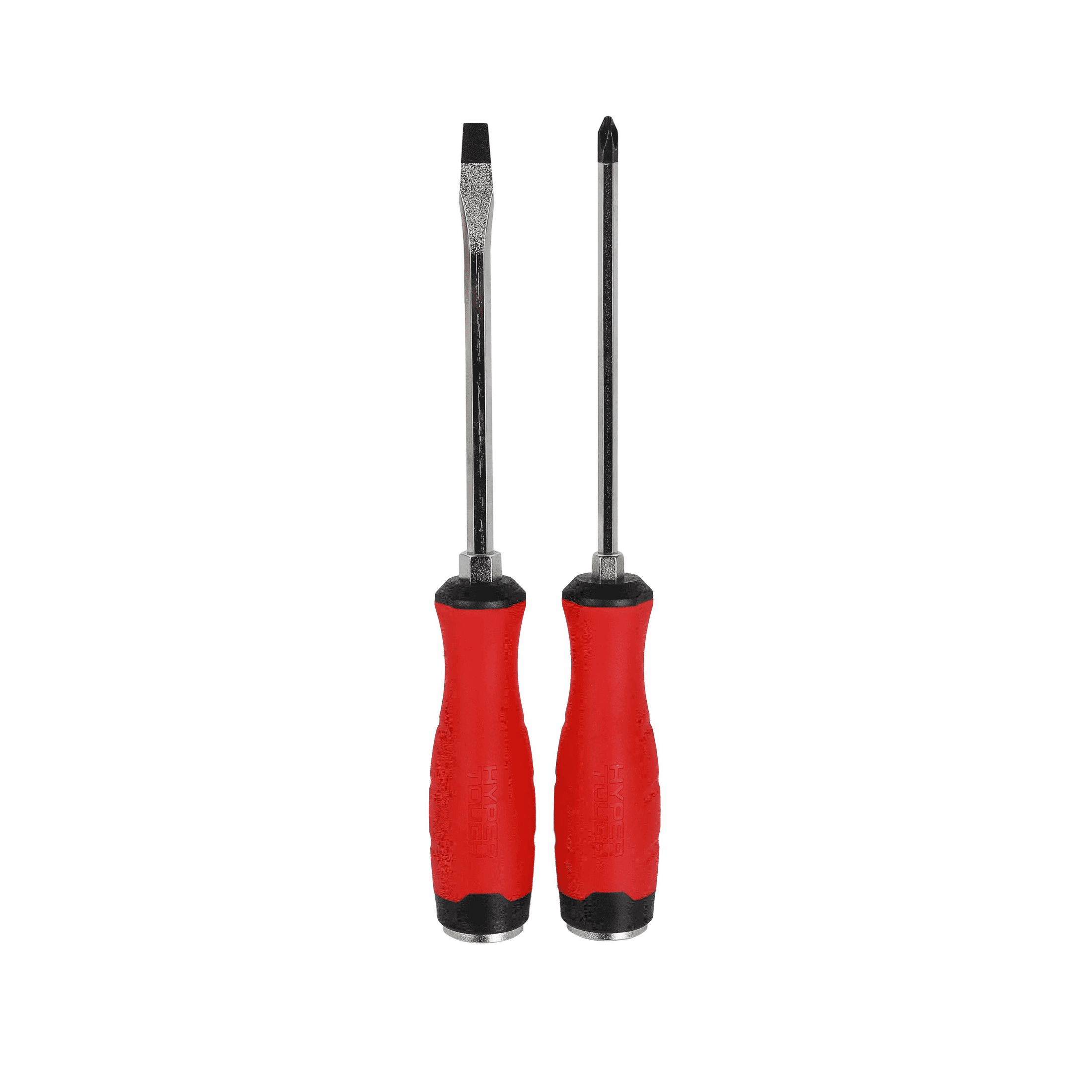 Hyper Tough 2-Piece Demolition Screwdrivers with Wrench Ready Hex