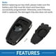 thumbnail image 5 of Carcasa de llave remota de entrada sin llave de 3 botones Unique Bargains para Ford Fiest Kuga Focus Transit, 5 of 7