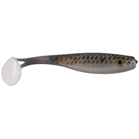 Big Bite Baits Suicide Shad 7 inch Soft Paddle Tail Swimbait (Gizzard Shad)