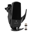thumbnail image 3 of Smart Sensor Car Wireless Charger, Temperature Control Magenetic 360° Rotation Q3 Simple Air Vent Cell Phone Holder  For Car Black, 3 of 8