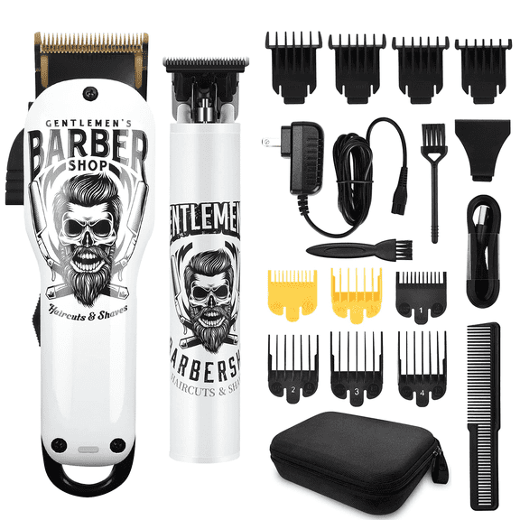 Professional Hair Clippers for Men Barber Clippers and Trimmer Set