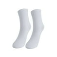 thumbnail image 2 of Spencer 4-Pack Crew Socks Mens Socks, Wikcing Combed Cotton Socks for Men Business Work Athletic Casual, Shoe Size 6-10, 2 of 10