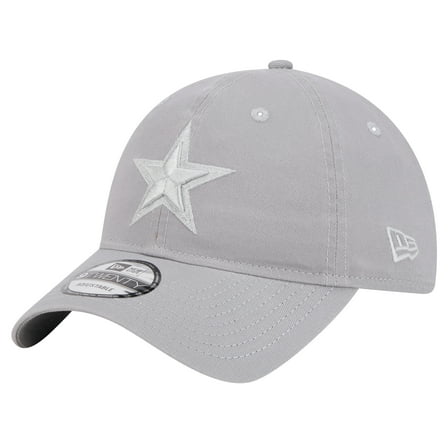 Men's New Era Gray Dallas Cowboys Tonal Color Pack 9TWENTY Adjustable Hat