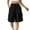 8# Black, variant on 2025 Cargo Shorts Women Bermuda Shorts Summer Quick Dry High Waisted Long Shorts Drawstring Knee Length Plus Size Ladies Petite Hiking Shorts with Pockets 8 Inch Inseam
