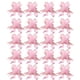thumbnail image 2 of 20 piezas de cinta de grande para tirar lazos decoración del hogar Rosado Yuyangstore Lazos de Organza DIY para Bodas, 2 of 8