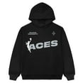 thumbnail image 2 of Unisex Playa Society Black Las Vegas Aces Team Pullover Hoodie, 2 of 3