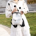 thumbnail image 4 of Dvkptbk Transparent Backpack Pvc Storage Bag Large Capacity Student Bag Men's and Women's Backpack Storage Bag Shoulder Bages Storage & Organization, 4 of 6