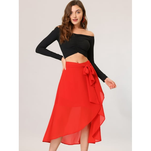Long skirt red 2025