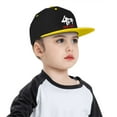 thumbnail image 7 of Lil Baby 4pf Kid'S Cartoon Baseball Cap,Adjustable Hip Hop Hat Flat Brim, Breathable Sun Hat For Boys Girls Yellow, 7 of 7