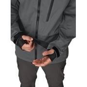 Frogg Toggs FTX Lite Rain Jacket for Men, Waterproof Rain Gear with 4-Way Stretch, Gray, 2XL