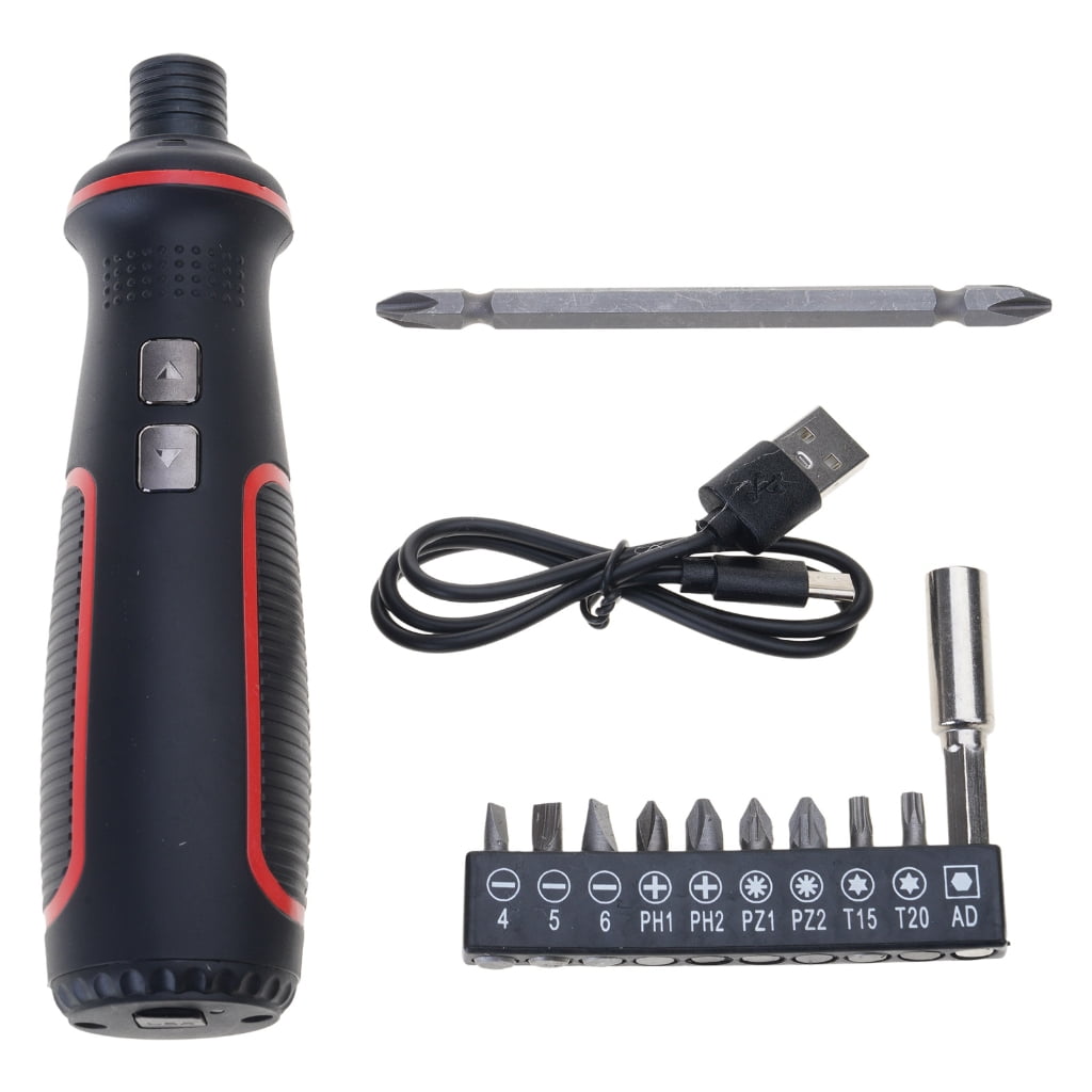 3.6V Mini Electric Screwdriver Rechargeable Battery LED Light Up for DIY Enthusiasts and Maintenance Home Repair Tools