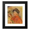 thumbnail image 2 of Pierre-Auguste Renoir 20x23 Black Modern Framed Museum Art Print Titled - Women's Heads (Gabrielle) (1907), 2 of 5
