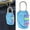Blue, variant on Clearance Faucets under $5,4 Digit Password Combination Padlock Lock For Lockers Luggage Toolboxes Gym School Cabinet
