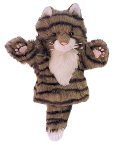 CarPets The Puppet Company Tabby Cat Hand Puppet