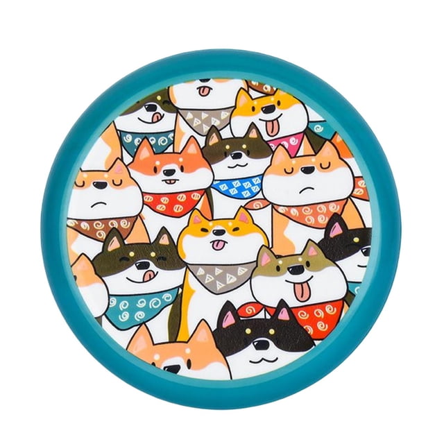 Platillo volador de dibujos animados, juego de actividades al aire libre, platillo de disco de esporación exterior, juguete volador suave para perro Macarena platillo