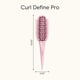 thumbnail image 2 of Conair Curl Define Pro - cepillo para polvo desenredante para cabello rizado, doble ventilación con ranuras continuas, cerdas mixtas para desenredar, suavizar y definir rizos, para cabello, 2 of 9