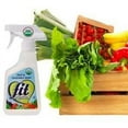 Fit Organic Produce Wash, Fruit & Vegetable Wash, Produce Cleaner, 12