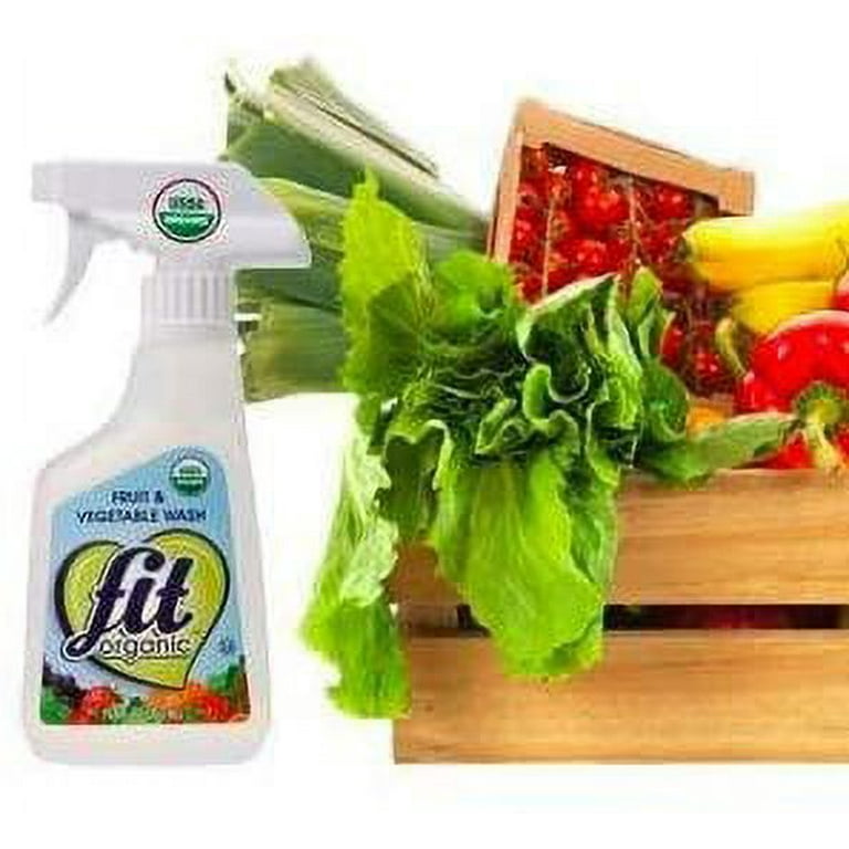 FIT Organic: Fruit & Vegetable Wash Soaker, 32 oz Bottle 