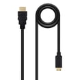 thumbnail image 3 of HDMI to Mini HDMI Cable NANOCABLE 10.15.0902 1,8 m Black, 3 of 4