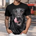 thumbnail image 3 of Ankishi Animal Shirts for Men Crewneck Short Sleeve Graphic T-Shirts Summer Fashion Tops for Dating Travel Streetwear, 3 of 6