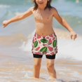 thumbnail image 7 of Cauagu Watermelon Print Swim Trunks for Men,Youth Boys Swim Shorts Compression Liner Beach Shorts Boys' Swimming Shorts 7-20 Years Bathing Suit-Small, 7 of 7