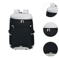 thumbnail image 6 of lacooooppia Backpack - Tennis Bag Equipment Bag Backpack with Shoe Compartment Gym Duffel for Paddle Pickleball Camping - Training Player Black, 6 of 8