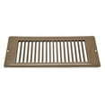 thumbnail image 2 of AP Products 013-634 Brown 4 inch x 10 inch Floor Register with out Damper, 2 of 2