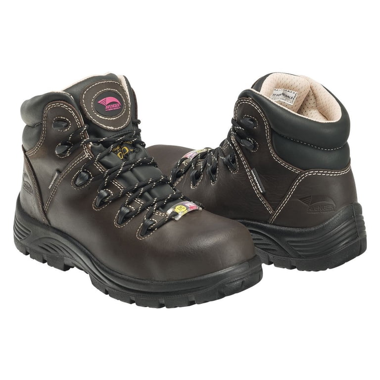 Avenger Work Boots Womens Framer Lace Leather Waterproof  display picture 2